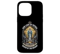 Catholique Chevalier Templier Notre-Dame de Fatima Marian Coque pour iPhone 14 Pro Max