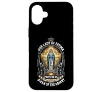 Catholique Chevalier Templier Notre-Dame de Fatima Marian Coque pour iPhone 16 Plus