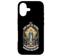 Catholique Chevalier Templier Notre-Dame de Fatima Marian Coque pour iPhone 17