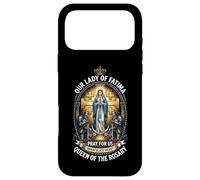 Catholique Chevalier Templier Notre-Dame de Fatima Marian Coque pour iPhone 17 Pro Max