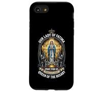 Catholique Chevalier Templier Notre-Dame de Fatima Marian Coque pour iPhone SE (2020) / 7/8