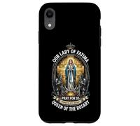 Catholique Chevalier Templier Notre-Dame de Fatima Marian Coque pour iPhone XR