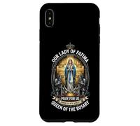 Catholique Chevalier Templier Notre-Dame de Fatima Marian Coque pour iPhone XS Max