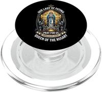 Catholique Chevalier Templier Notre-Dame de Fatima Marian PopSockets PopGrip pour MagSafe