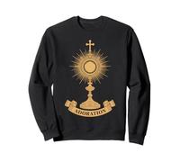 Catholique Eucharistic Adoration Monstrance Saint Sacrement Sweatshirt