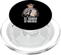 Catholique Saint Damien de Molokai PopSockets PopGrip pour MagSafe