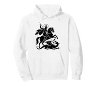 Catholique Saint-Georges battant Le Dragon - Symbole Sweat à Capuche