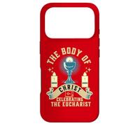 Catholique Sainte Communion célébrant l'Eucharistie Coque pour iPhone 17 Pro