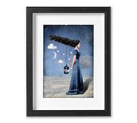 Cathrin Welz-Stein Impression d'art de qualité supérieure - Liberty - Artiste A4 - 210 mm x 297 mm - Décoration de salle de bain - Poster et impression d'art - Livré sans cadre