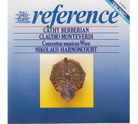 CATHY BERBERIAN singt/sings CLAUDIO MONTEVERDI Concentus musicus Wien HARNONCOURT (reference TELDEC)