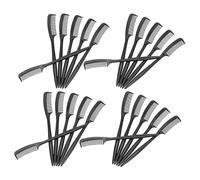 CATIEBYE 100 Pièces Peigne à Cils Mini Noir Brosse Multifonction Sourcils et Séparateur de Cils Outil et Portable pour Maquillage des Yeux et Sourcils