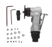 CATIEBYE 1ensemble Machine de Chanfreinage Pneumatique Compacte pour Ébavurage Précis Outil Linéaire Portable Léger pour Finition Bord Métal Mini Raboteuse à Chanfreiner Acier et Aluminium