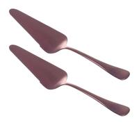 CATIEBYE 2 Pcs Spatule Triangulaire à Gâteau en Acier Inoxydable, Coupe-gâteau Robuste et Polyvalente, Serveur de Découpe de Pizza pour Pâtisserie Cuisine