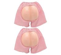 CATIEBYE 2 Pièces Pantalon Fesse Drôle pour Mariage Costume de Bal Masqué | Farces et Attrapes, Tissu PVC Robuste, Usage Bachelor Parties, Style Comique, Porté en Déguisement Amusant