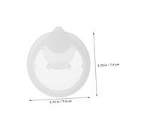 CATIEBYE 3 Pièces Couvercles de Gourde Plastique Bouchons Étanches Éclaboussures pour Carafe à Boisson Verre Couvercles de Remplacement pour Pichet Eau