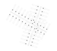 CATIEBYE 48pièces Magnetic Nail Polish Palette with Nail Gel Cards Removable Design for Beginners Practice and Skill Development