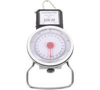 CATIEBYE Balance à Bagages Portable Crochet en Métal, Capacité 22 Kg, Affichage Lcd Numérique, Balance Suspendue Manuelle pour Voyage et Pesée de Valise Compacte et Légère