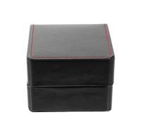 CATIEBYE Boîte de Rangement pour Montre en PU et Polyester Coussin Doux, Préserve des Rayures, Design Simple et Léger pour Usage Voyage ou Domicile