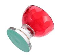 CATIEBYE Bol Décoratif en Verre Rouge pour Offrande Bouddhiste, Coupe D'eau Bénite sans Bavure, Ambiance Apaisante pour Temple ou Maison