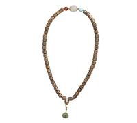 CATIEBYE Bracelet de Santal pour Femmes Bracelet de Perles Design Vintage Chapelet de Prière
