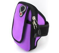 CATIEBYE Brassard Sport Téléphone Portable Étanche avec Compartiment Multifonction pour Clés et Brassard Respirant pour Running Cyclisme Fitness