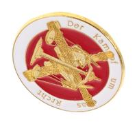 CATIEBYE Broche de Justice Faite Main en Métal Accessoire Légal Élégant Balance et Épée pour Professionnels Droit pour Célébrations et Collection