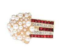 CATIEBYE Broche Épingle Poitrine Popcorn Colorée Mode Accessoire Élégant pour Vêtements Femme Décoration Polyvalente pour Robes Manteaux Sacs et Fêtes