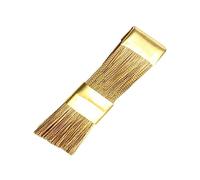 CATIEBYE Brosse de Nettoyage Embout Ponceuse Ongle Cuivre Brosse Poussière Ongle Manucure Outil Multifonction pour Accessoires Salon Manucure