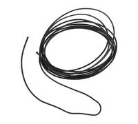 CATIEBYE Câble de Guitare Électrique Installation Facile et Débranchement Rapide Noir 10ft Vintage en Cuivre Étamé Câblage en Tissu Ciré pour Scènes Musicales