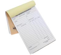CATIEBYE Carnet de Factures Commerciales Impression Haute Définition en Papier Résistant au Transport, Logistique Internationale Dédouanement