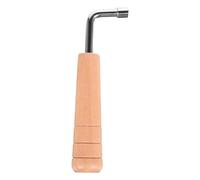 CATIEBYE accordage Design Compact de L en Bois et Métal pour Harpe Lyre Poignée Confortable Outil Professionnel pour Réglage Précis des