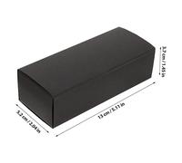 CATIEBYE Coffret De 12 Boîtes En Papier Kraft Brun Pour Rouge à Lèvres, Organisateur D'emballage Compact 11,5x3,8x3,7 Cm, Boîte à Tiroirs Pliable Solide, Pour Saint-valentin Et Rangement Cosmétique