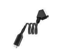 CATIEBYE Convertisseur Scart vers interface vidéo Câble Direct Adaptateur Audio sans Pilote Prise Charge pour Tv Hdtv Smartphone