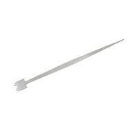 CATIEBYE Crochet de Colonne de Violoncelle Accessoire Queue Affûtée en Acier Inoxydable Argenté , Outil Solide pour Installation et Retrait Facile la Tige Sonore pour Violoncelle