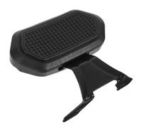 CATIEBYE Dossier Arrière Moto Passager Acier Inoxydable et PP Coussin de Siège Confortable et Résistant Accessoire Moto pour Scooter et Personnalisé