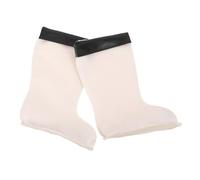 CATIEBYE Doublure de Pluie Haute en Peluche Blanche Résistantes à L'usure Doublures Chaudes Épaisses Semelle pour Bottes Hunter pour Randonnée et Activités Hivernales