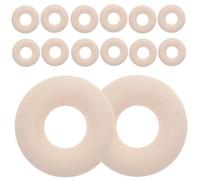 CATIEBYE Élastiques de castration en caoutchouc 100Pcs Cercle de castration du bétail blanc, applicateur, léger, pour travaux de castration des bovins et des queues