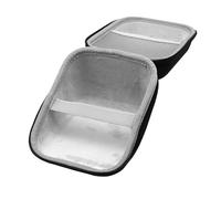CATIEBYE Étui de Noir en Eva et Tissu Oxford pour Tensiomètre Léger et Facile à Transporter, Boîte de Rangement pour Voyage et Usage Quotidien