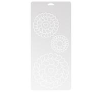 CATIEBYE Gabarit et Maintien Facile Pratique en Pp Blanc de Quilting pour Patchwork Outil Léger pour Découpe Précise et Couture DIY pour Travaux Manuels