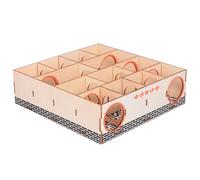 CATIEBYE Labyrinthe Offrant Un Divertissant et Prévenant L'obésité pour pour Petits Animaux en Matériau Composite pour Rats et Hamsters