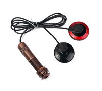 CATIEBYE Mandolin Pickup Transducer With Internal Sensor And Stereo Endpin Jack Electron Material Compatible With Guitar Banjo Violin Ukulele Cello