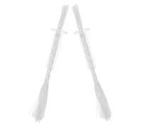 CATIEBYE Mèches en Coton et Flamme Lumineuse, Adaptées aux Lampes Bouddha Lanternes 2pcs Combustion pour Lampes à Huile pour Événements Extérieurs