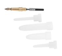 CATIEBYE Moule en Silicone pour Stylo-Plume en Époxy, Réutilisable Texture, Forme Stylo, pour Bricolage Maison et Magasin, 1 Set Créatif Recharges