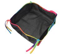 CATIEBYE Organisateur de Poussette Couleur Multicolore Petit Format, Support de Rangement en Tissu Résistant, Panier Inférieur pour Poussette, pour Sorties et Voyages Bébé, Accessoire