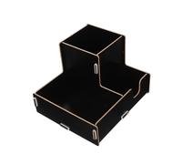 CATIEBYE Organiseur de Gobelets avec Compartiments pour Pailles et Couvercles Porte Gobelets Jetables Polyvalent pour Cafés Bars et Bureaux