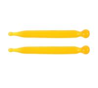 CATIEBYE Outils de Massage Gua Sha Visage en Résine Jaune 2 Pièces Bords Arrondis, Masseur D'acupuncture Multifonction pour Soin du Visage et Relaxation Musculaire