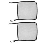 CATIEBYE Paquet de Rangement Suspendu Noir en Polyester pour Poussette 2pcs Organisateur Portable et Réutilisable pour Sorties en Plein Air