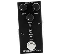 CATIEBYE Pédale Effet Analogique pour Guitare Électrique Pédale Unique True Bypass avec Effet de Délai Boîtier et LED pour Performances Musicales et Écoles de Musique