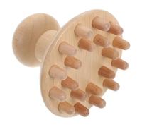 CATIEBYE Peigne Design Antistatique pour Stimuler la Circulation Sanguine de Massage en Bois Portatif et Relaxation Profonde pour Tête et Dos