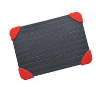 CATIEBYE Planche de Décongélation Rapide en Alliage D'aluminium Noir pour Steak de Bœuf, Résistant la Déformation Présent de Pendaison de Crémaillère